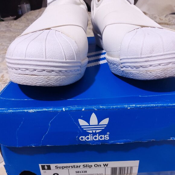 Adidas Superstar Slip On Women's size 8 - Picture 4 of 9